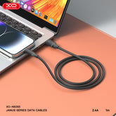 XO NB265 Μινιμαλιστικό Καλώδιο Type-C Μαύρο